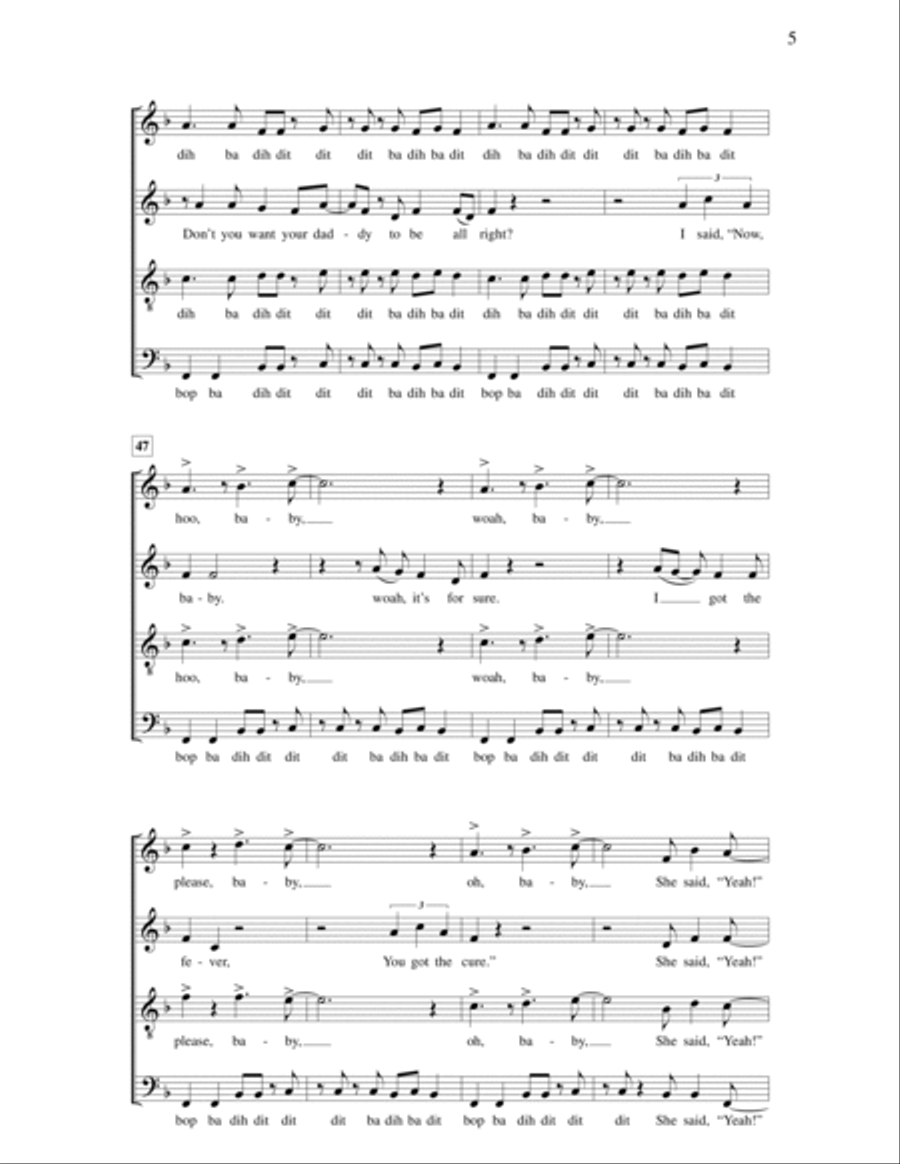 Good Lovin' Good Lovin' 4-Part scores gallery preview page 5