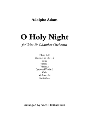 Book cover for O Holy Night - Voice & Chamber Orchestra