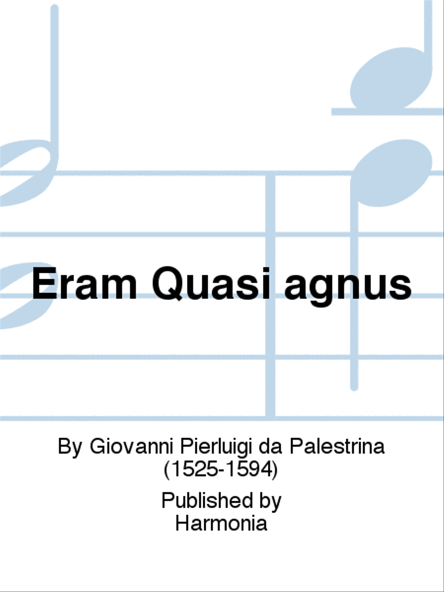 Eram Quasi agnus TTBB scores gallery preview page 1