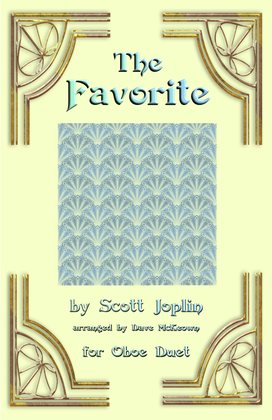 Book cover for The Favorite, Two-Step Ragtime for Oboe Duet