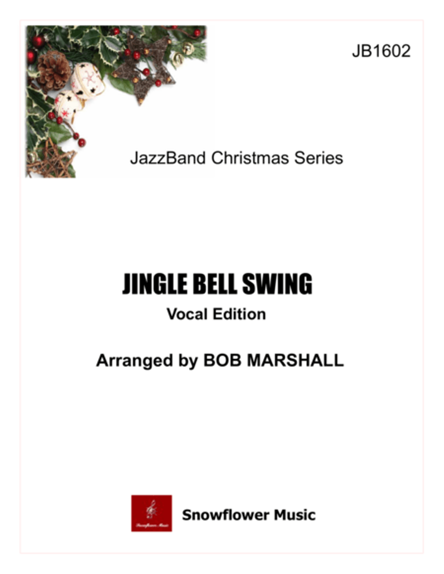 Jingle Bell Swing - Vocal Edition Jazz Ensemble scores gallery preview page 1