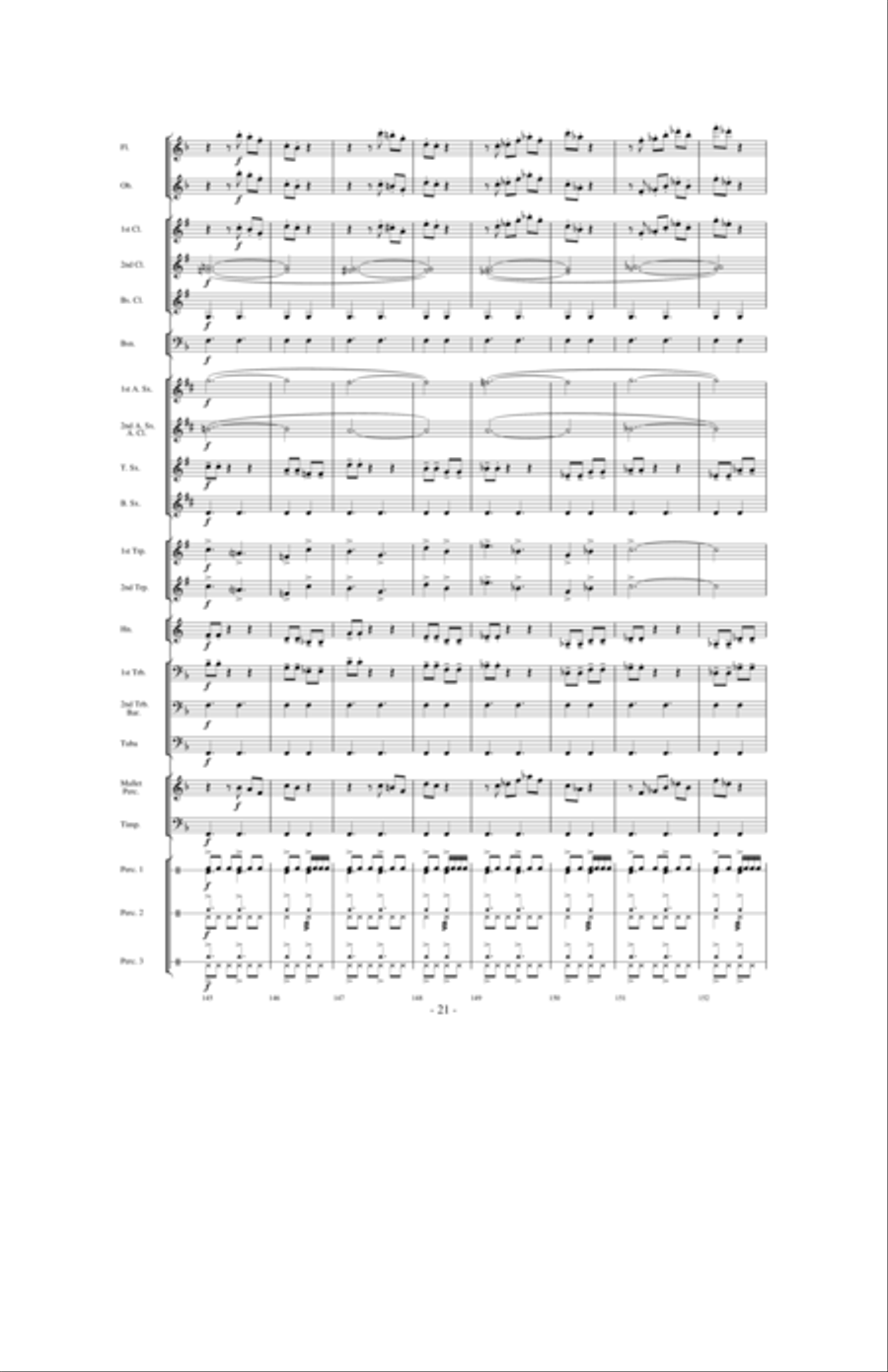 Velocity Concert Band scores gallery preview page 20
