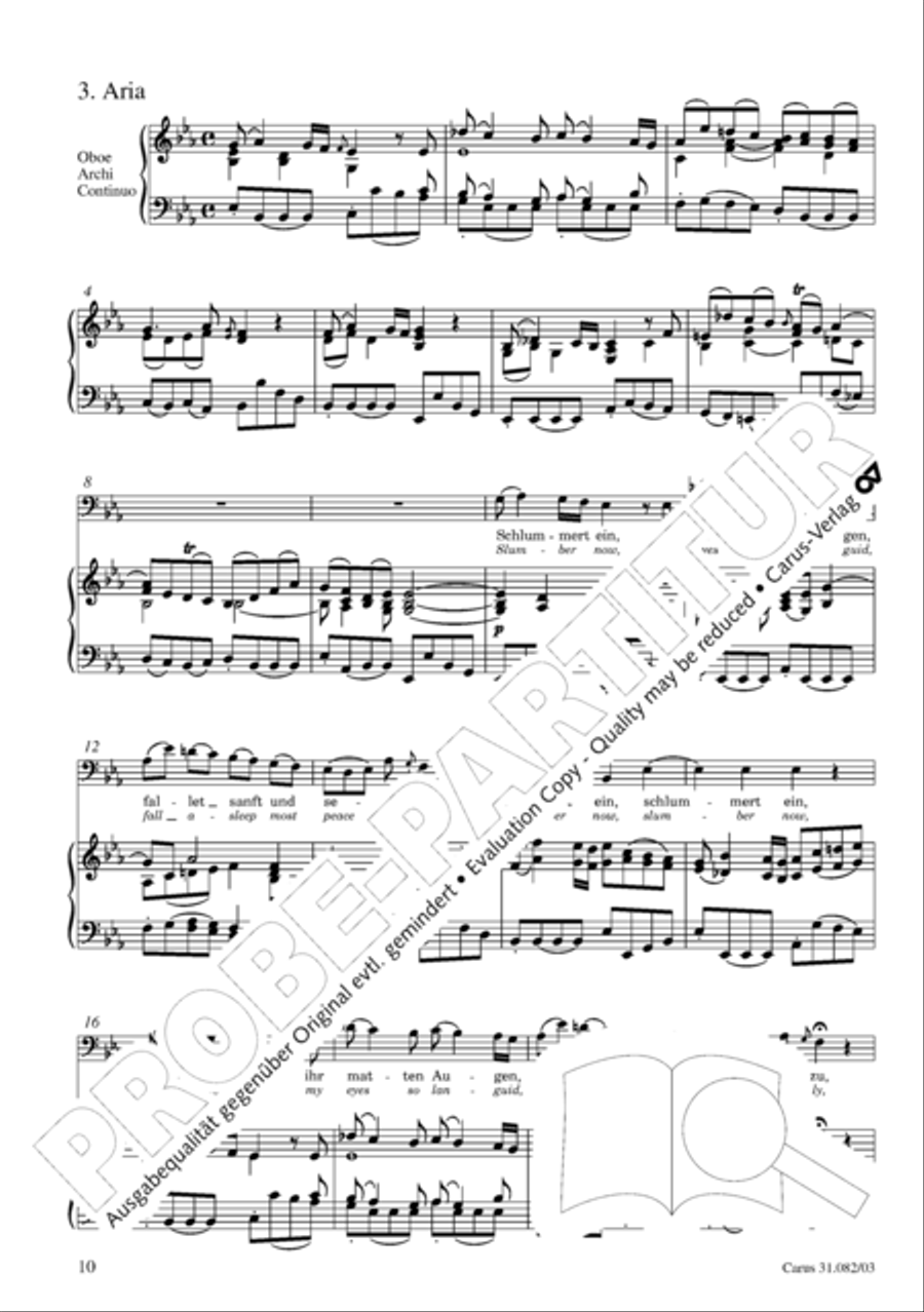 I have enough (Ich habe genung) Mezzo-Soprano Voice scores gallery preview page 13