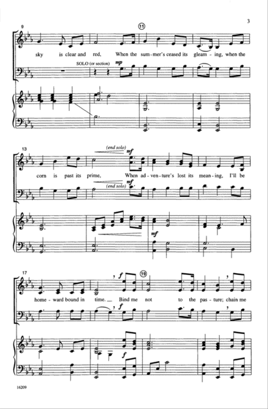 Homeward Bound Homeward Bound Choir scores gallery preview page 2