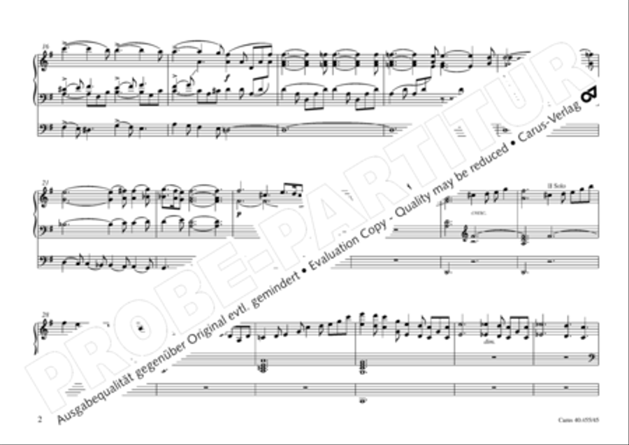 Oratorio de Noel (Weihnachtsoratorium) 4-Part scores gallery preview page 3