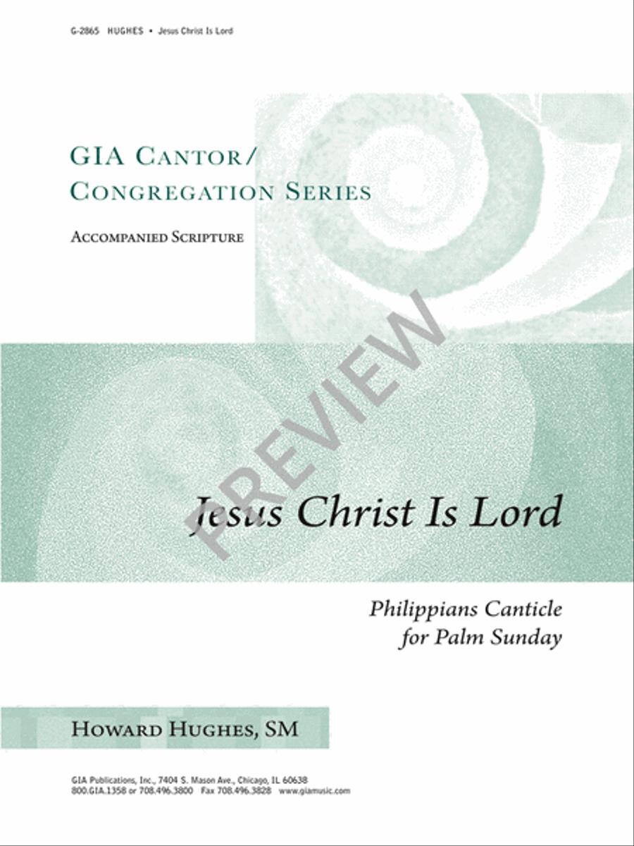 Jesus Christ Is Lord Choir scores gallery preview page 2