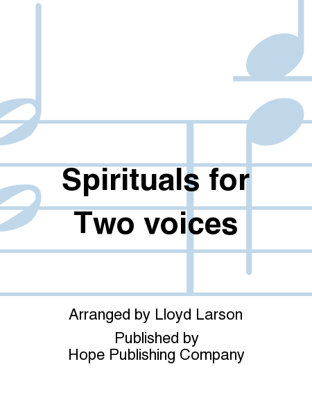 Spirituals for Two Voices (Book and Accomp. CD)