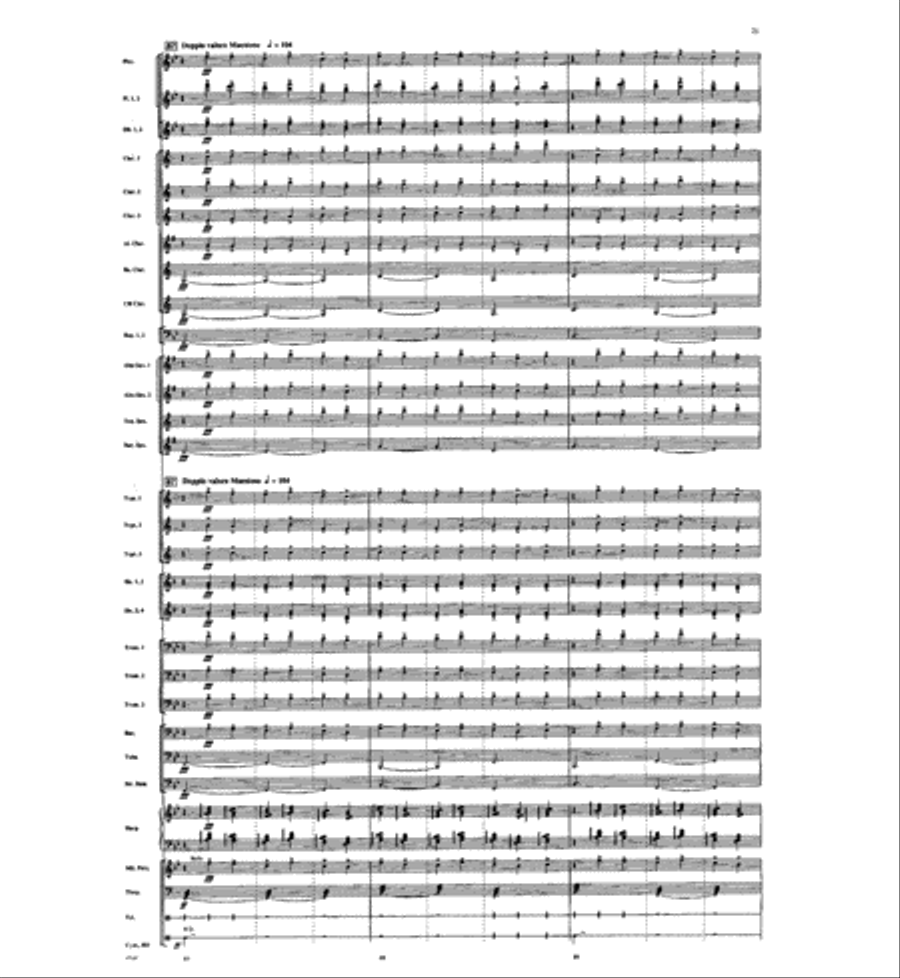 Firebird Suite Firebird Suite Concert Band scores gallery preview page 20