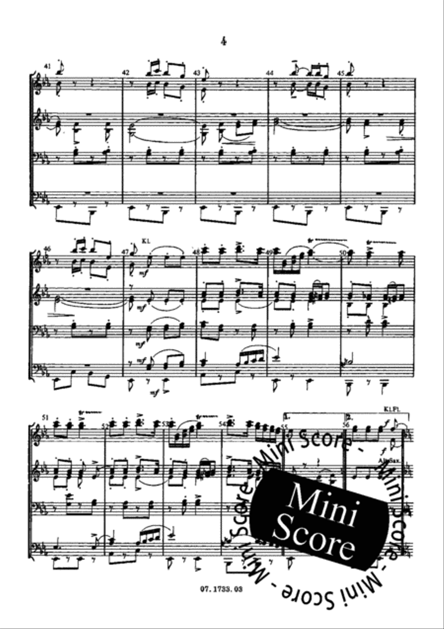 Schwabenliebe Concert Band scores gallery preview page 6