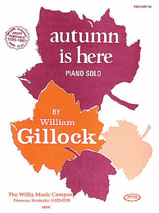 Book cover for Autumn Is Here