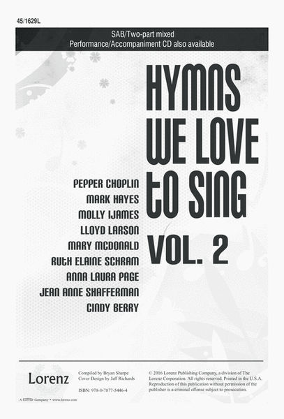 Hymns We Love to Sing, Vol. 2