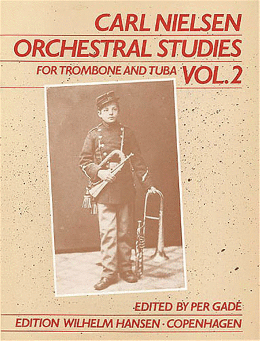Carl Nielsen: Orchestral Studies For Trombone And Tuba Vol. 2 Collection / Songbook scores gallery preview page 1