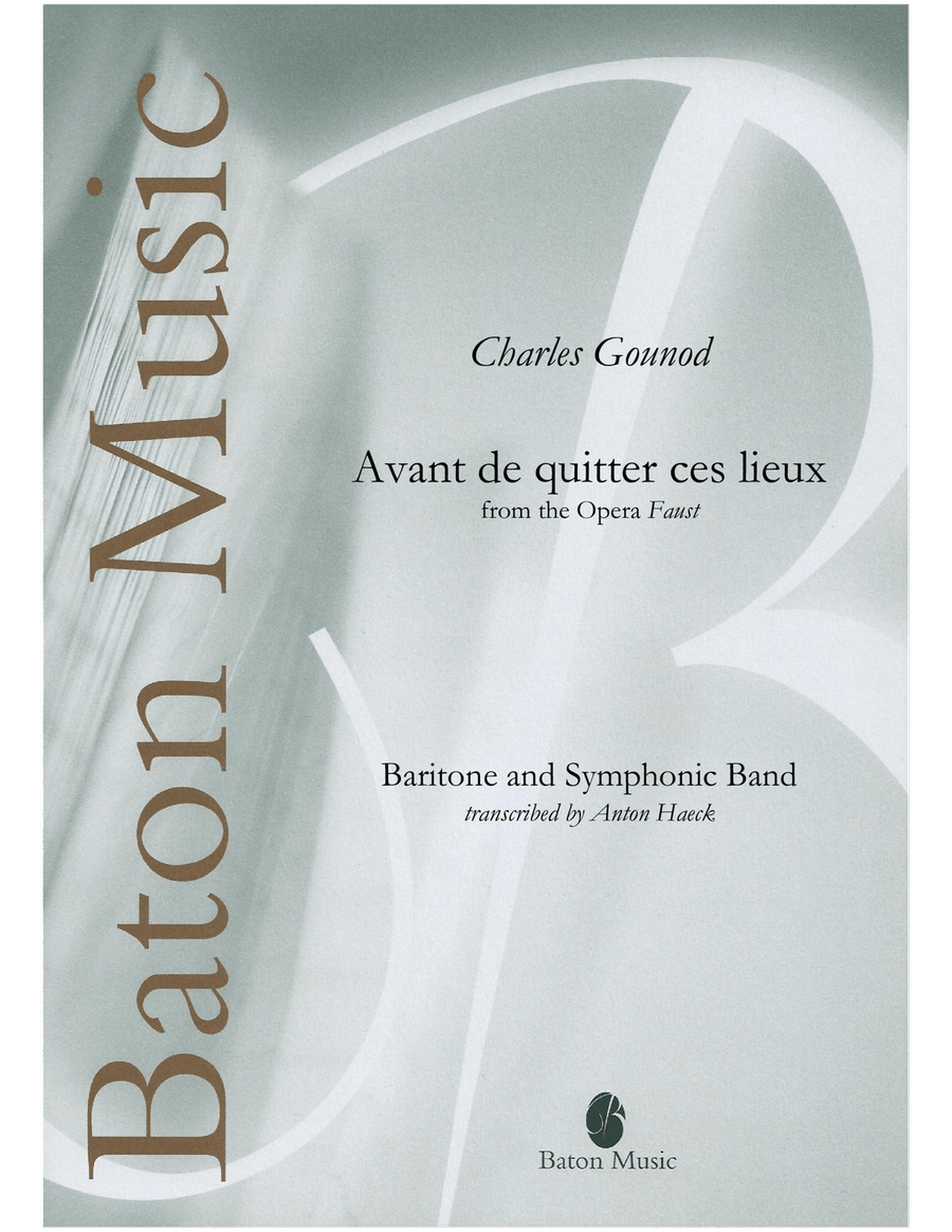 Avant de quitter ces lieux