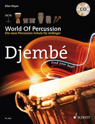 Book cover for World Of Percussion: Djembe Method With Cd In German