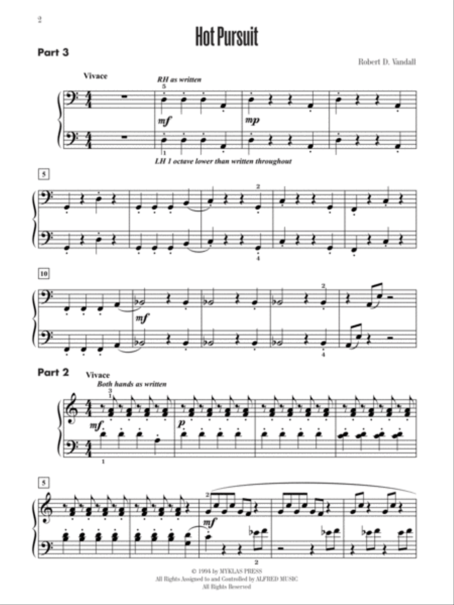 Contest Winners for Three, Book 3 Small Ensemble scores gallery preview page 2