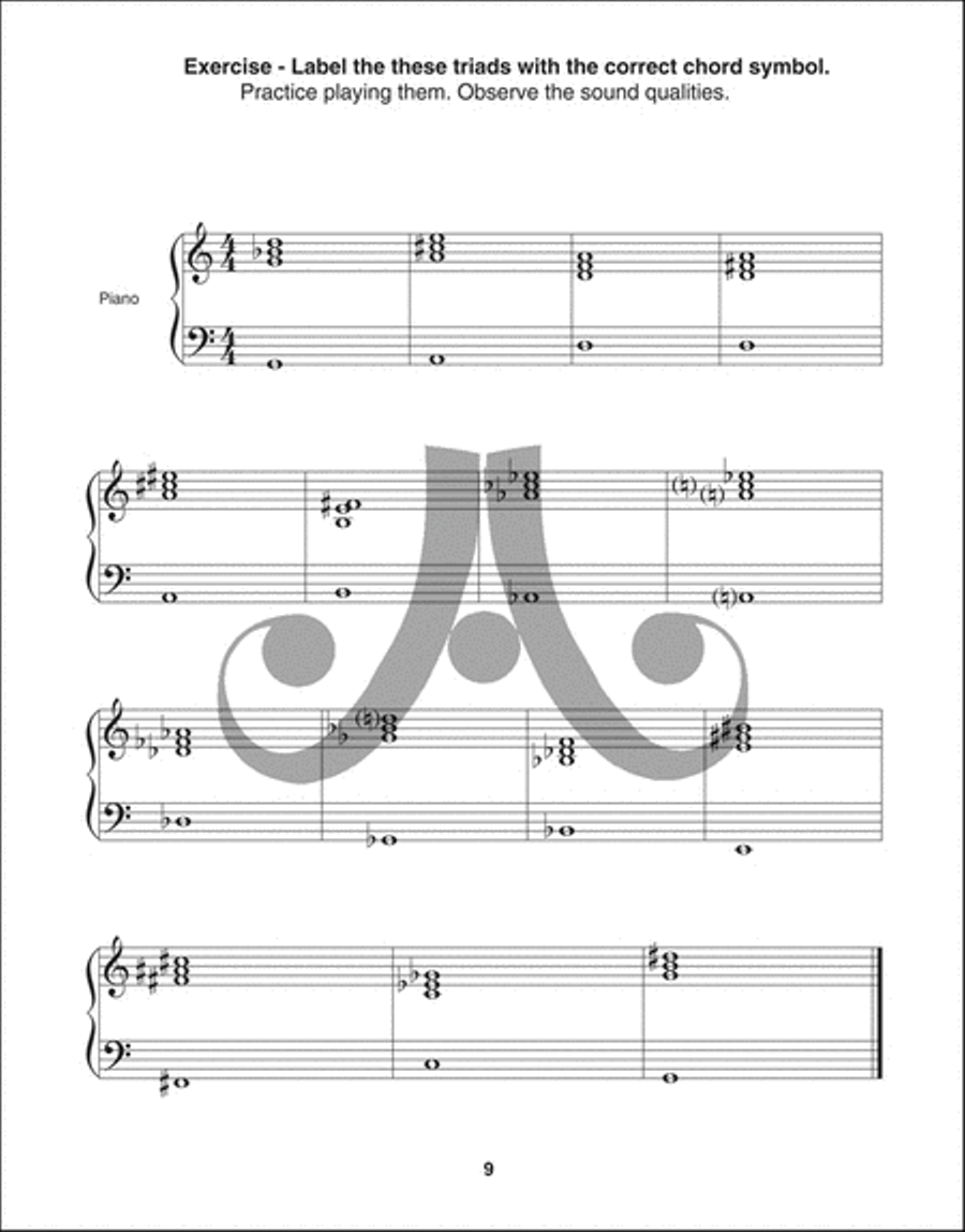 Jazz Piano And Harmony - Fundamental Guide Easy Piano scores gallery preview page 6