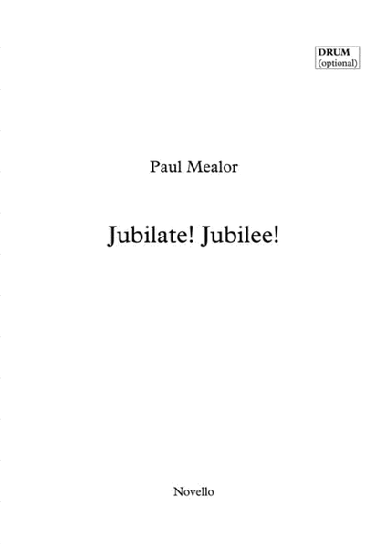 Jubilate! Jubilee! (Drum Part)