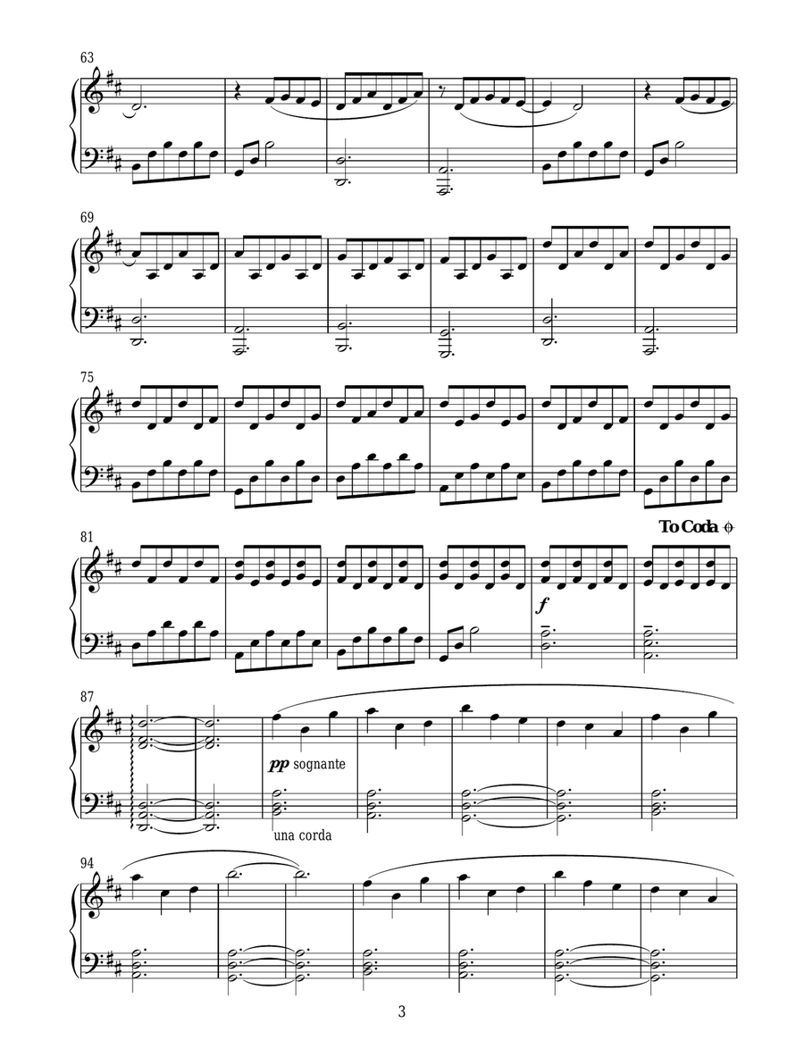 I Giorni Piano Solo scores gallery preview page 3