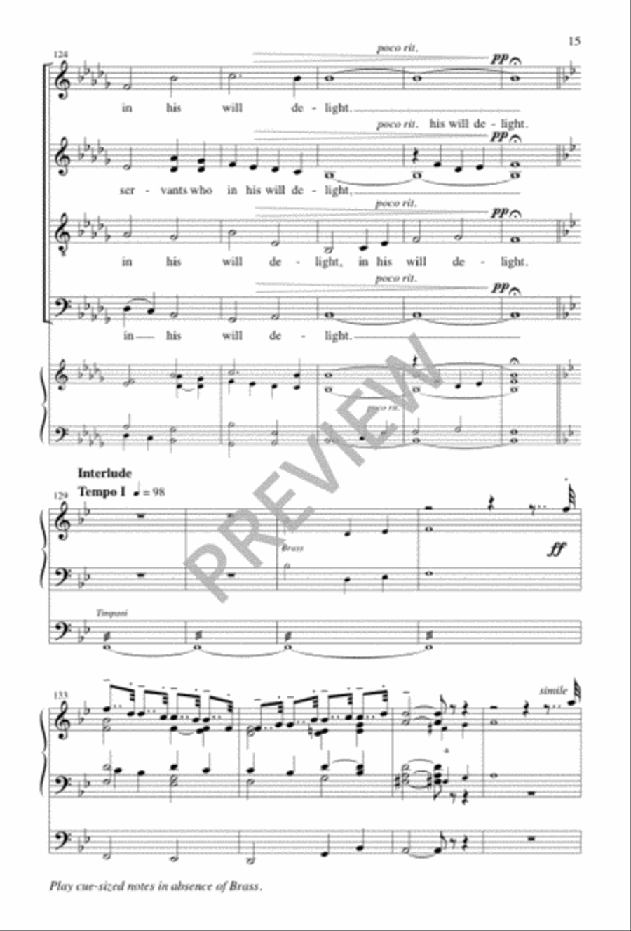 O Come, My Soul, Sing Praise to God O Come, My Soul, Sing Praise to God 4-Part scores gallery preview page 14