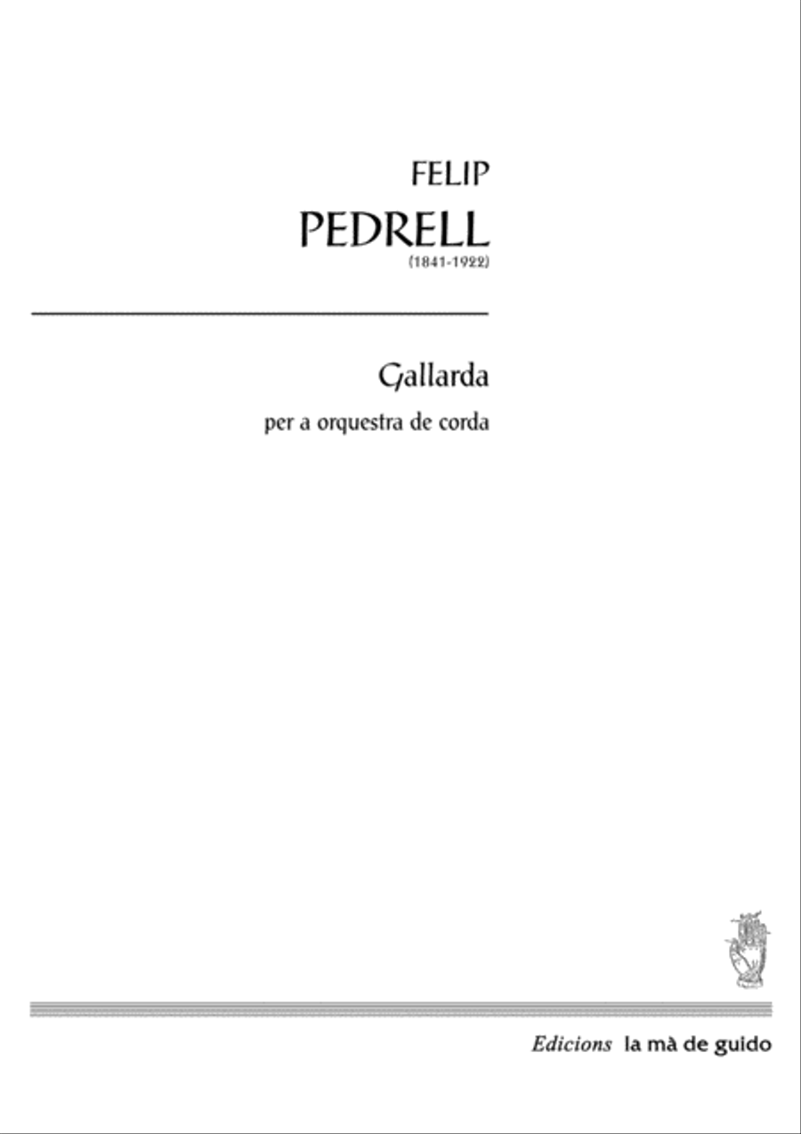 Gallarda String Orchestra scores gallery preview page 1
