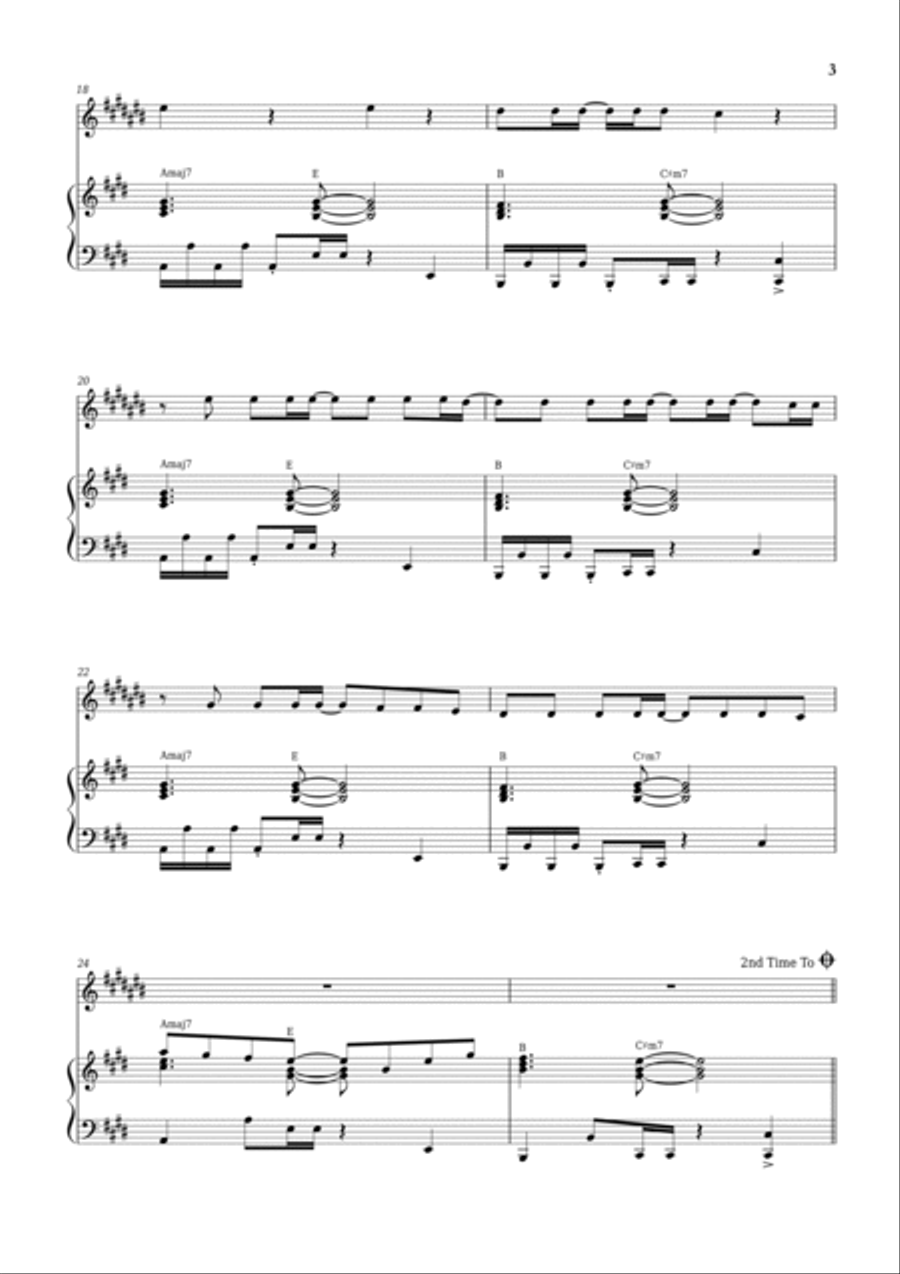 Anti-hero Baritone Saxophone scores gallery preview page 3