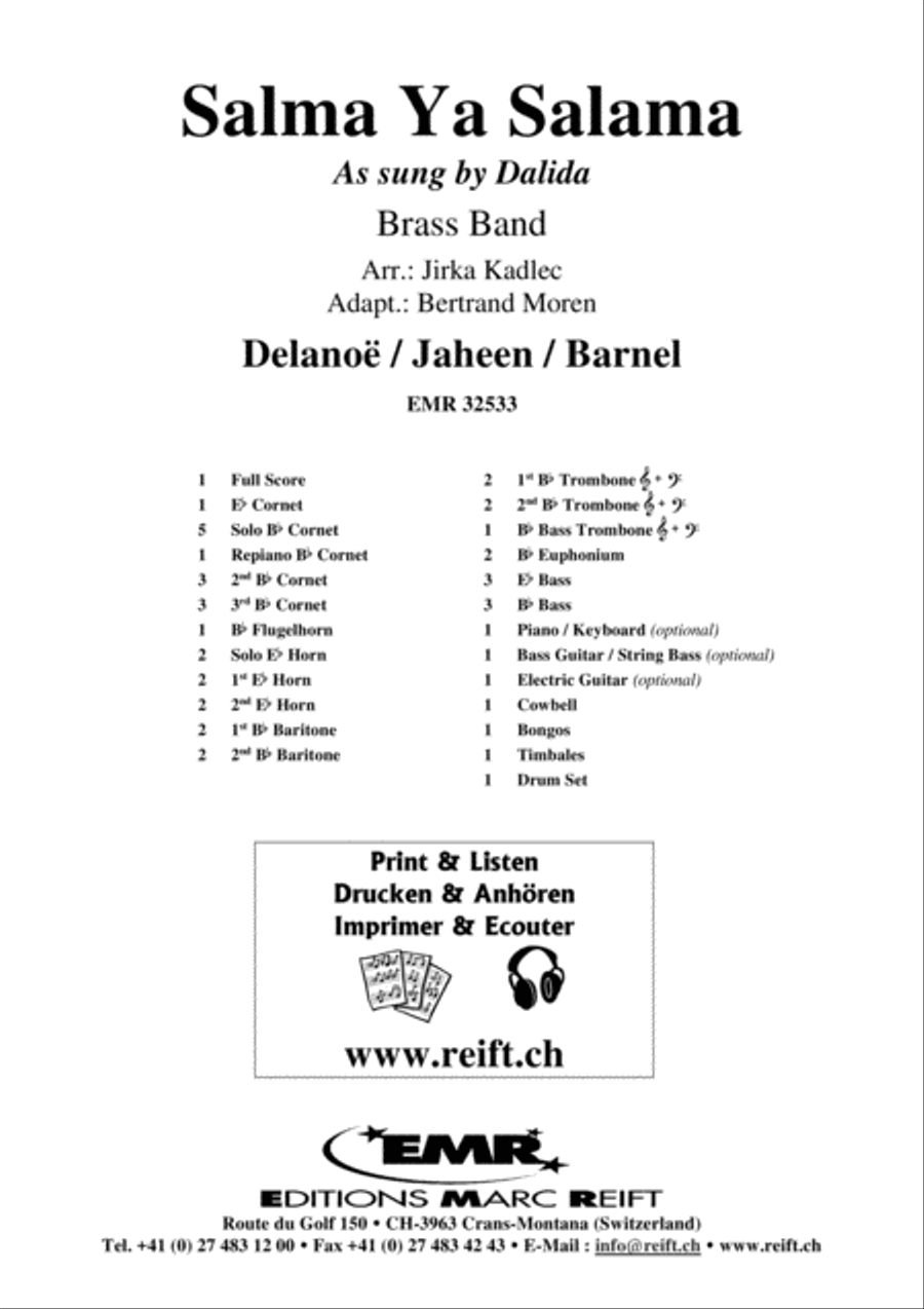Salma Ya Salama Brass Band scores gallery preview page 2