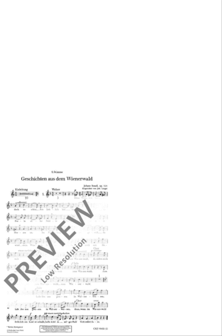 Geschichten aus dem Wiener Wald SMezA scores gallery preview page 2
