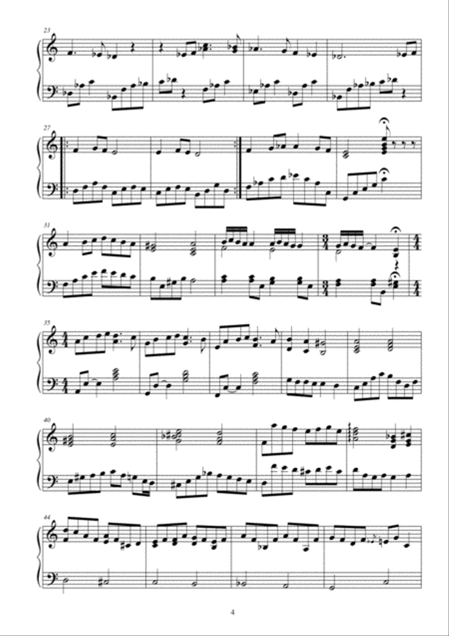 Cinc peces breus Piano Solo scores gallery preview page 6