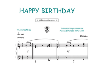 Happy birthday (Traditionnel / Comptine)