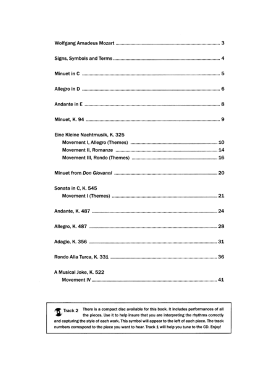 Basix Guitar TAB Classics -- Mozart image number null