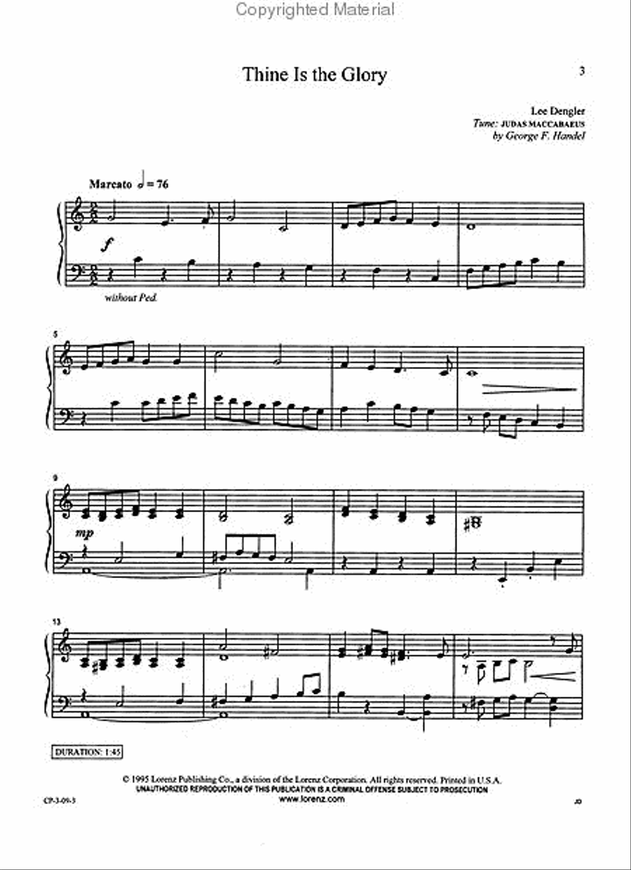The Church Pianist's Library, Vol. 6 Piano Solo scores gallery preview page 2