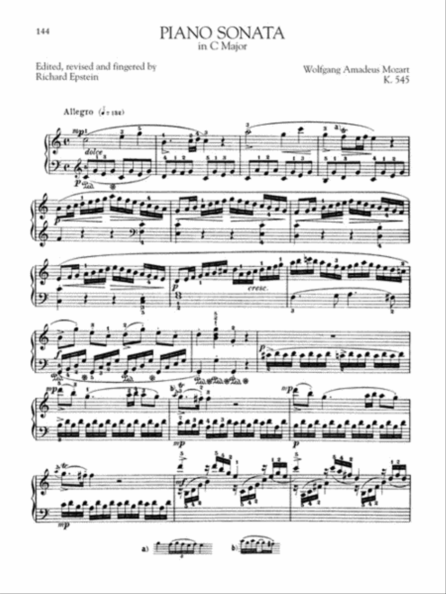 10 Essential Piano Sonatas – Beethoven, Haydn, Mozart, Schubert Piano Solo scores gallery preview page 5