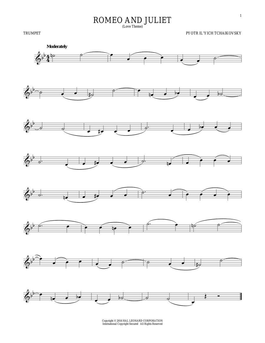 Romeo And Juliet (Love Theme)