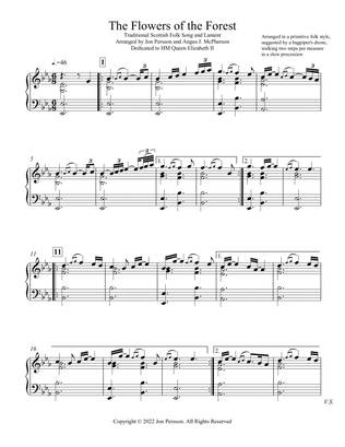 "The Flowers of the Forest" for Solo Piano