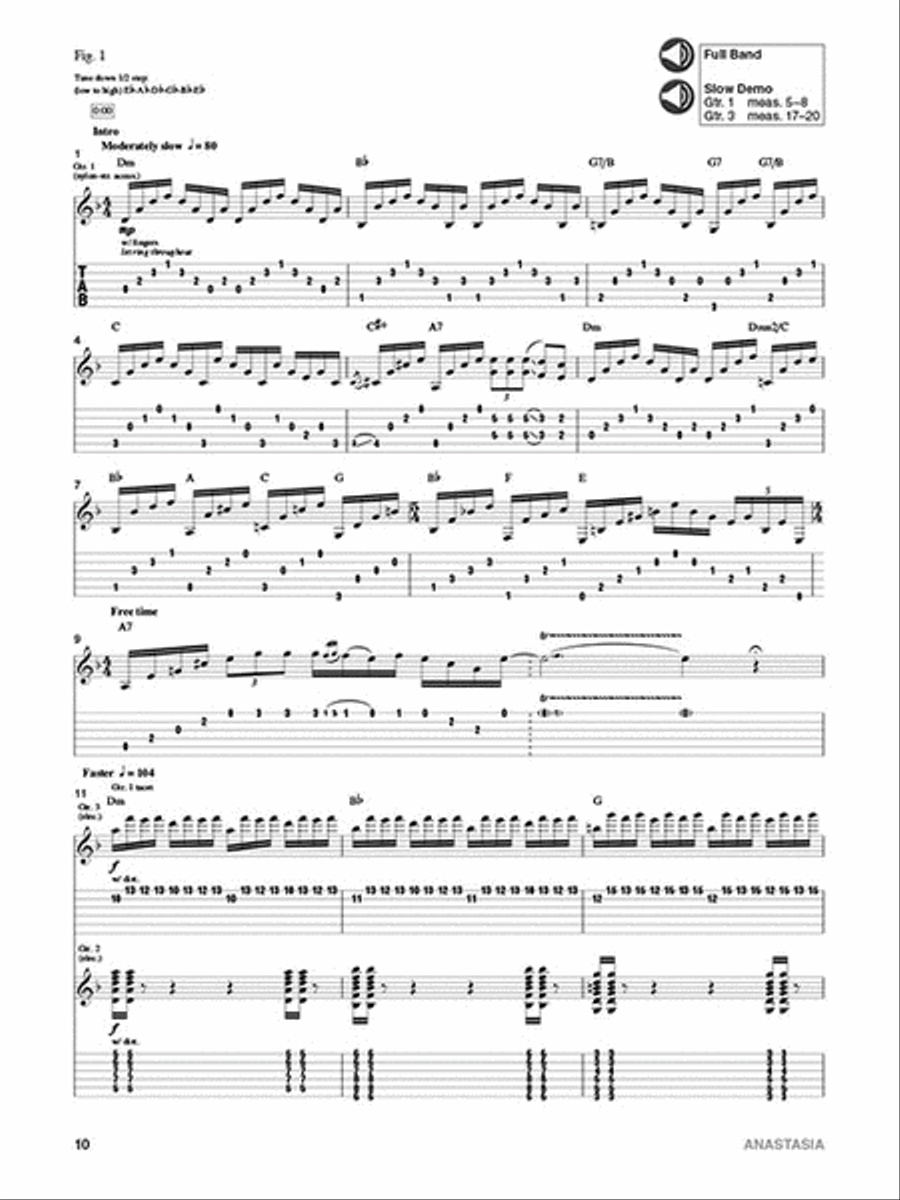 Slash – Signature Licks Electric Guitar scores gallery preview page 5