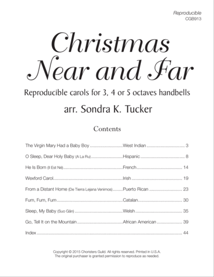 Christmas Near and Far (3-5 octaves) 5-Octaves scores gallery preview page 2