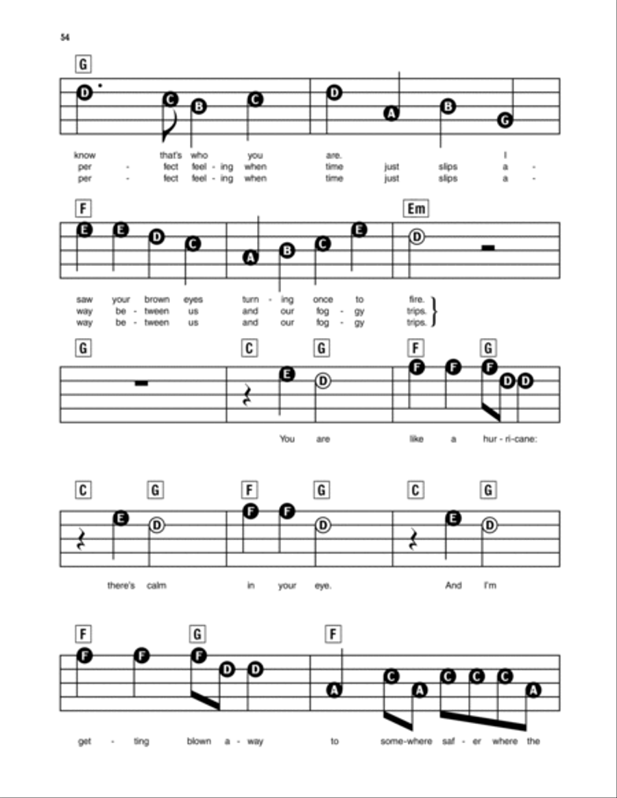 Like A Hurricane Electronic Keyboard scores gallery preview page 2