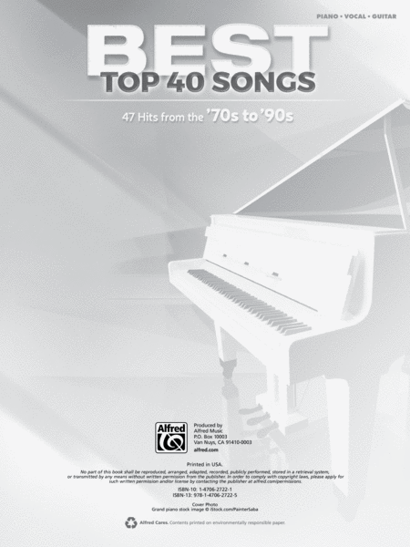 Best Top 40 Songs, '70s to '90s