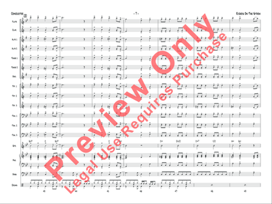 Riders on the Storm Jazz Ensemble scores gallery preview page 8