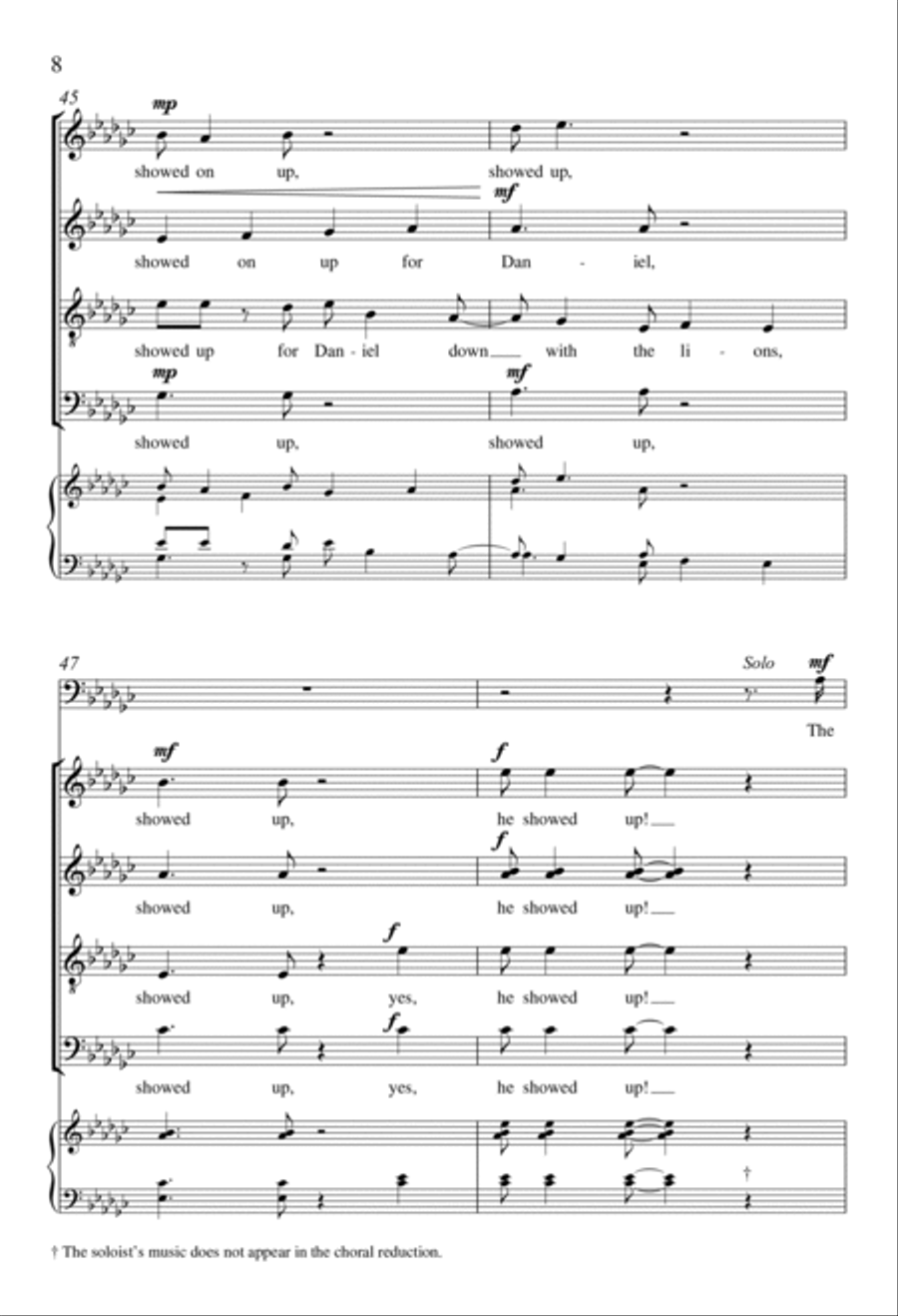 My King Is Comin' Soon 4-Part scores gallery preview page 6