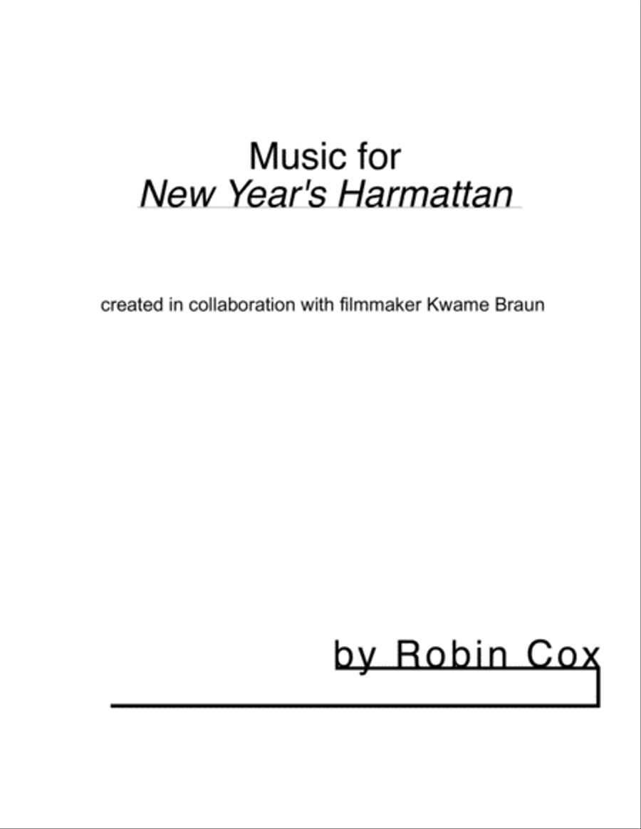 New Year's Harmattan image number null