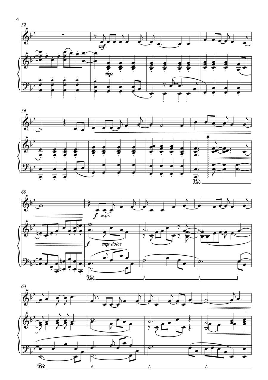 Let It Go (from Frozen) Violin Solo scores gallery preview page 4