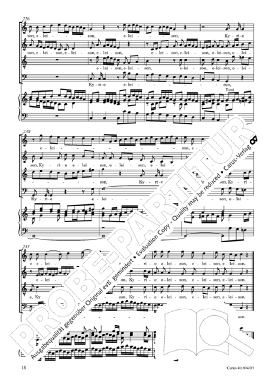 Grosse Mariazeller Messe in C 4-Part scores gallery preview page 27