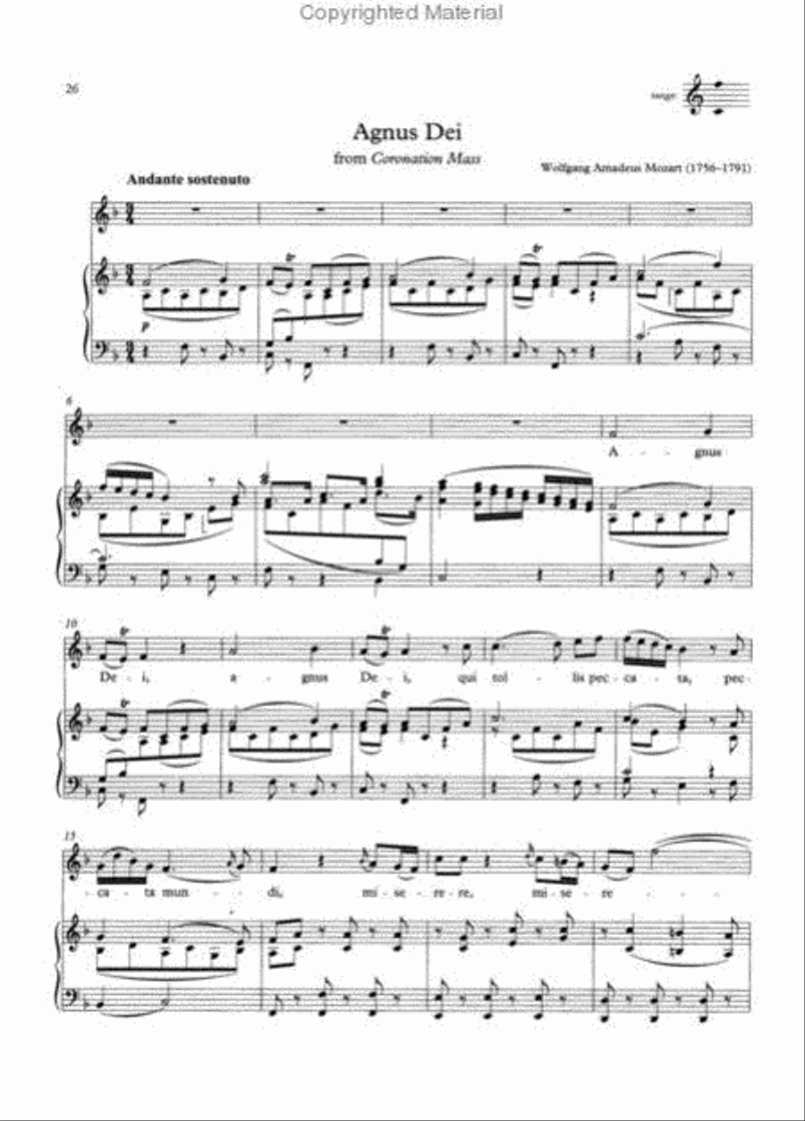 The Art of Song, Grade 8 (High Voice) High Voice scores gallery preview page 3