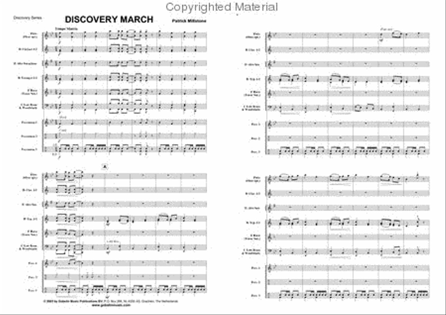Discovery March Discovery March Concert Band scores gallery preview page 2