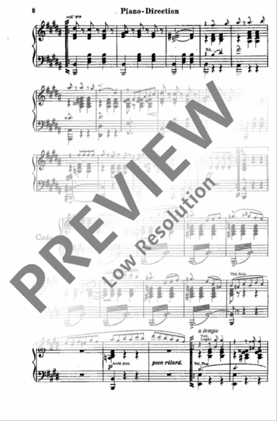 Hofballtänze Orchestra scores gallery preview page 9
