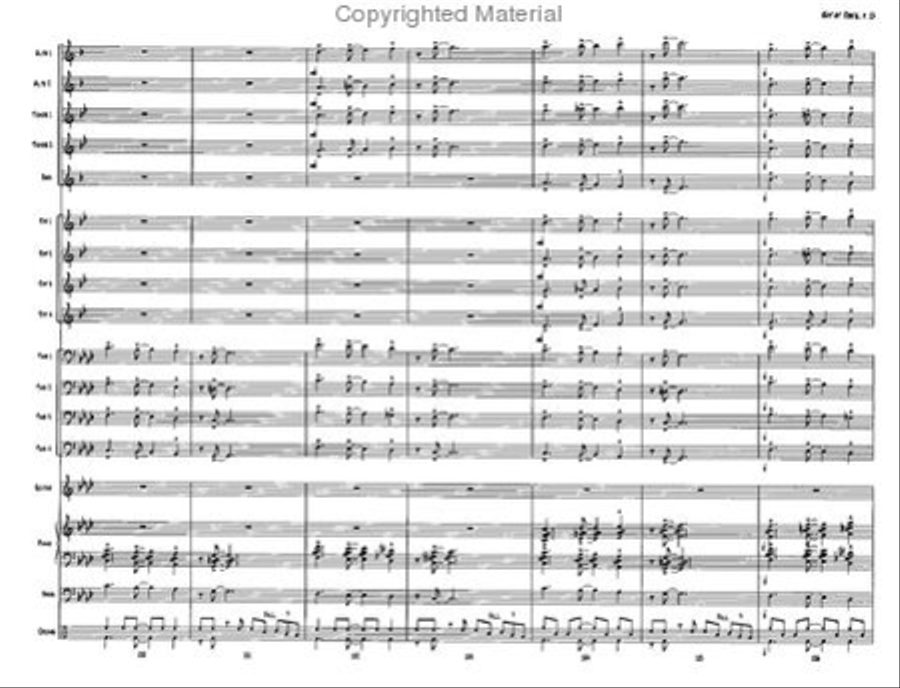 Eat At Joe's Jazz Ensemble scores gallery preview page 16