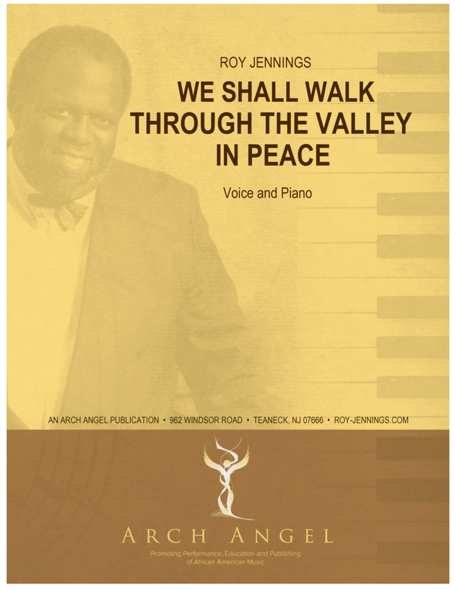 We Shall Walk Through the Valley in Peace We Shall Walk Through the Valley in Peace Voice Solo scores gallery preview page 1