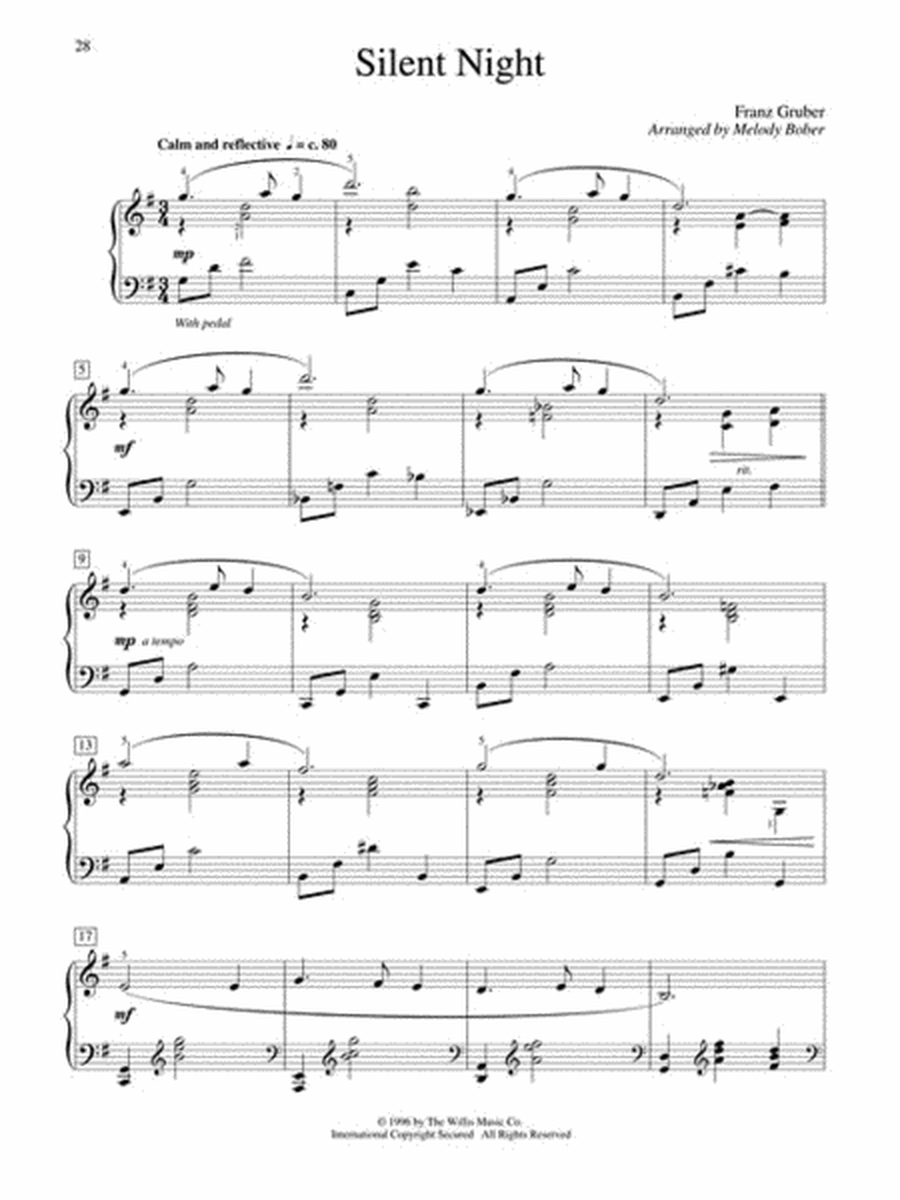 Classic Piano Repertoire – Christmas