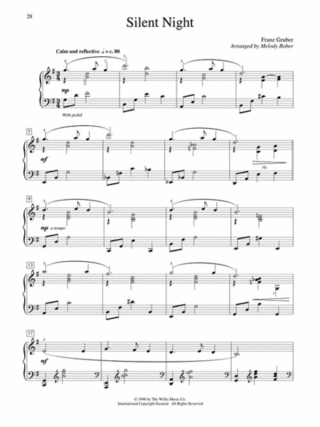 Classic Piano Repertoire – Christmas